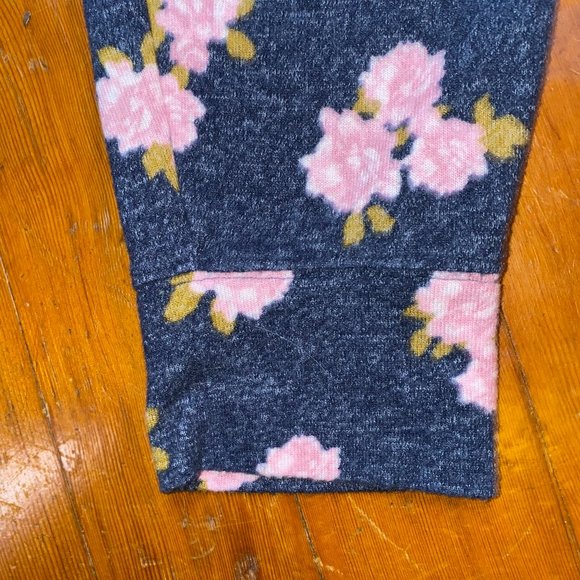 NORDSTROM BP Cozy Blue Floral Lounge Joggers - Picture 6 of 6